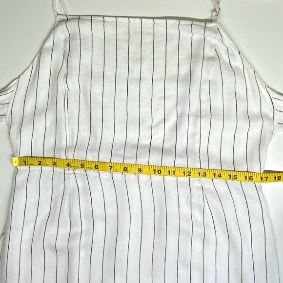 EUC | Avec Les Filles | Striped Midi Dress | White | XL - Picture 10 of 13